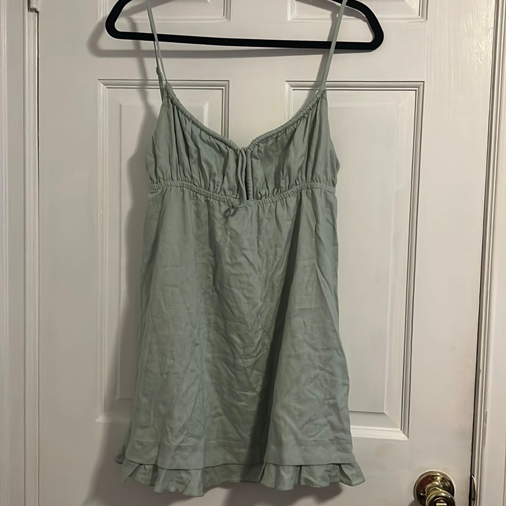 Sage color dress